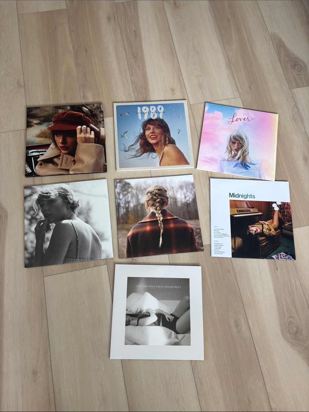 Taylor Swift Vinyl Record Set